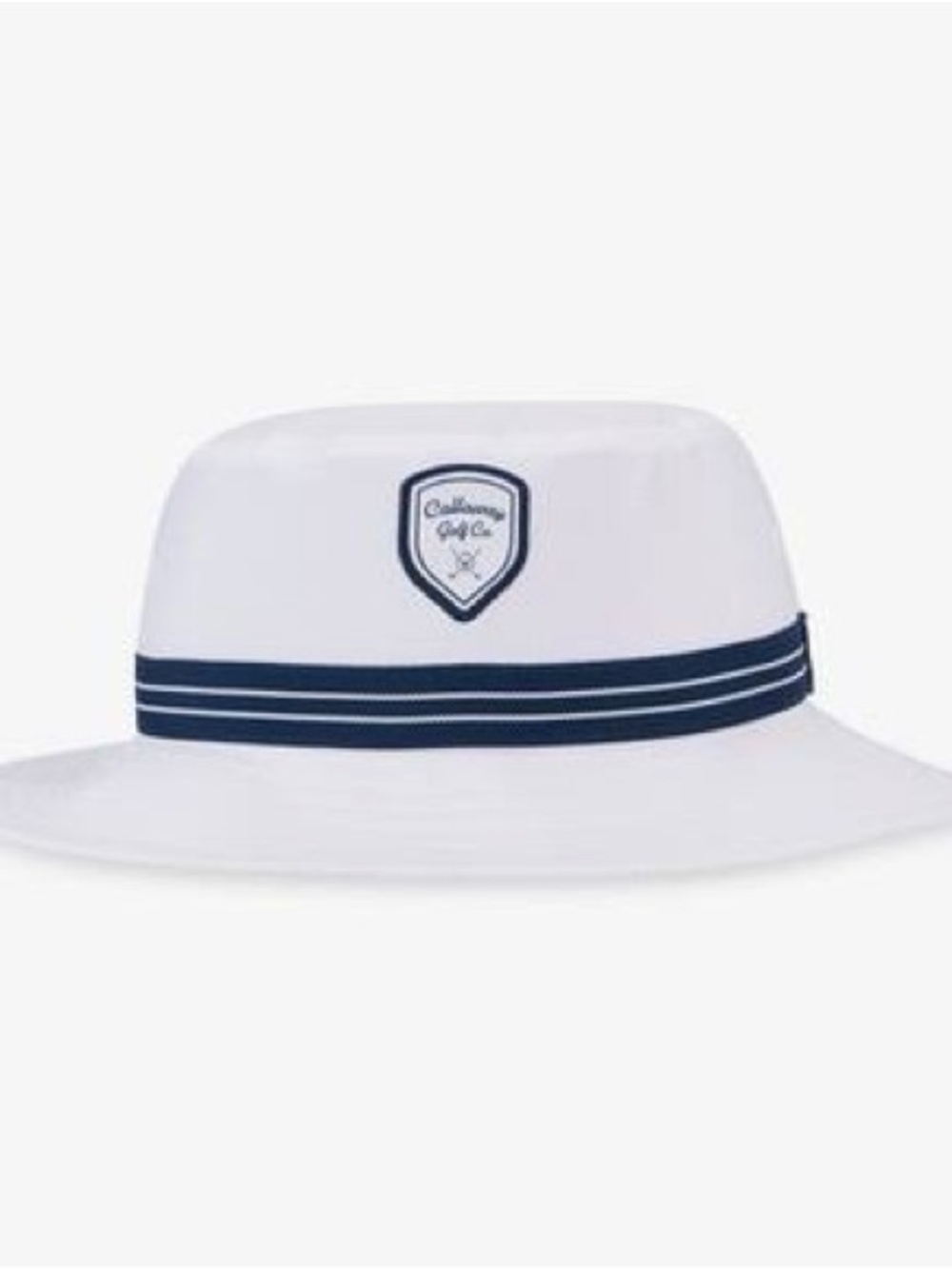 Callaway White and Navy Golf Bucket Hat